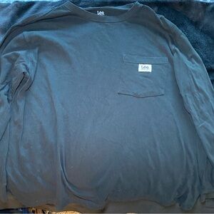 Lee Long Sleeve T-Shirt - Black
